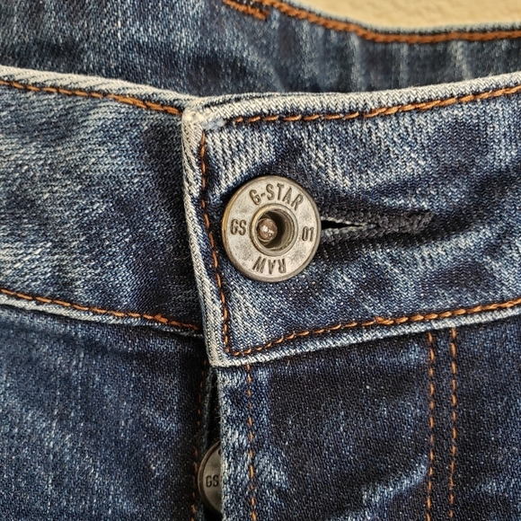 G-Star Raw 5620 3D Deconstructed Tapered Fit Mid Wash Jeans size 30 - Picture 9 of 16